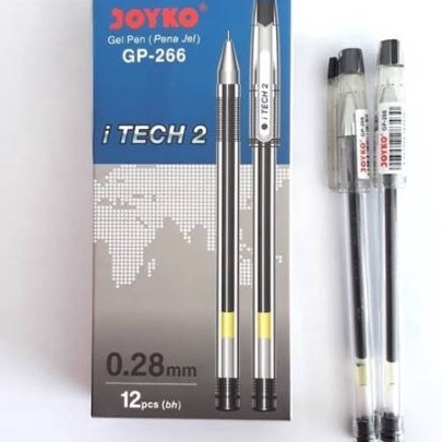 

HJ6 pulpen hi tech 28 pen gel ballpoin HiTech Joyko 12 Pcis