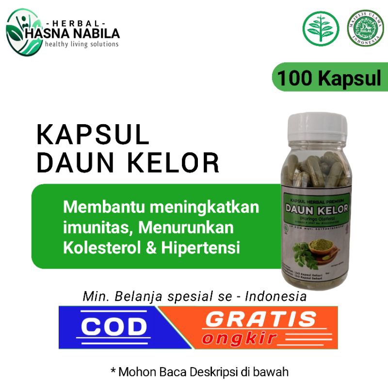 

Daun Kelor//Kapsul Herbal Premiun Daun Kelor, Kolesterol, Hioertensi dll