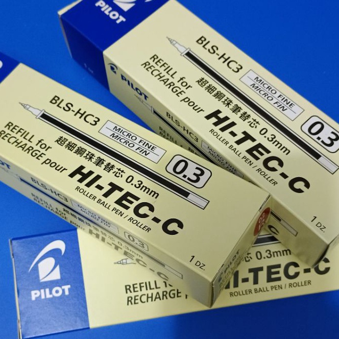 

murah REFILL ISI HITECC PILOT 3 4 5 1PAK12PCS ORINAL