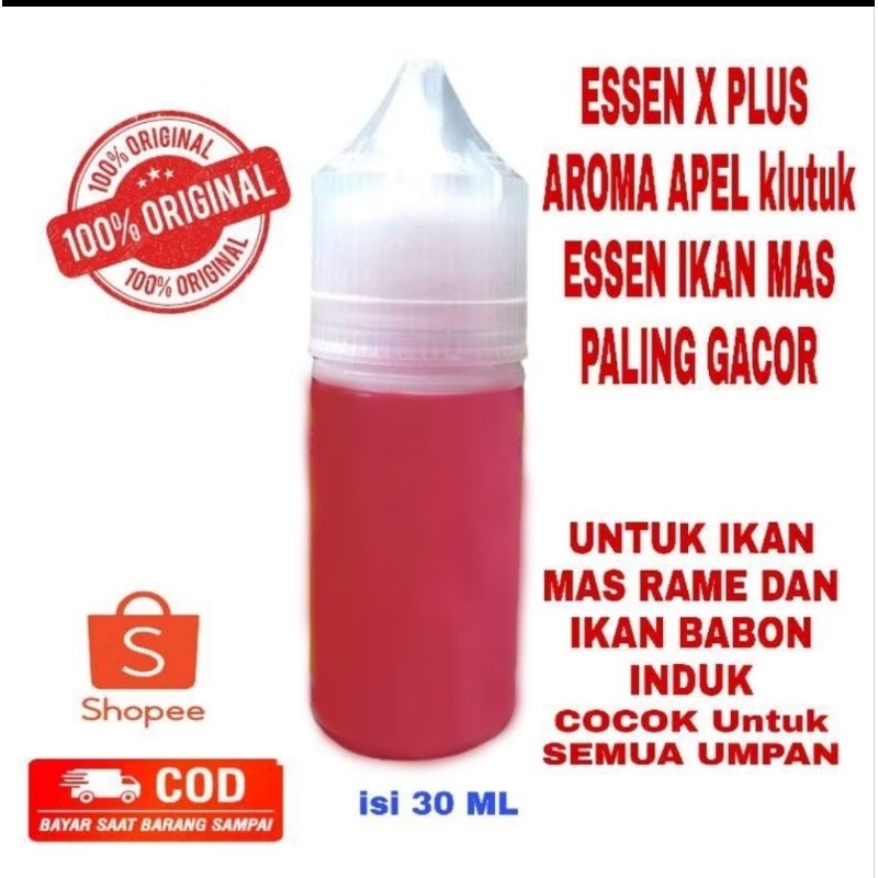 UMPAN PANCING, ESSEN X PLUS 30ml-Aroma Apel KLutuk ,Paling Gacor-120