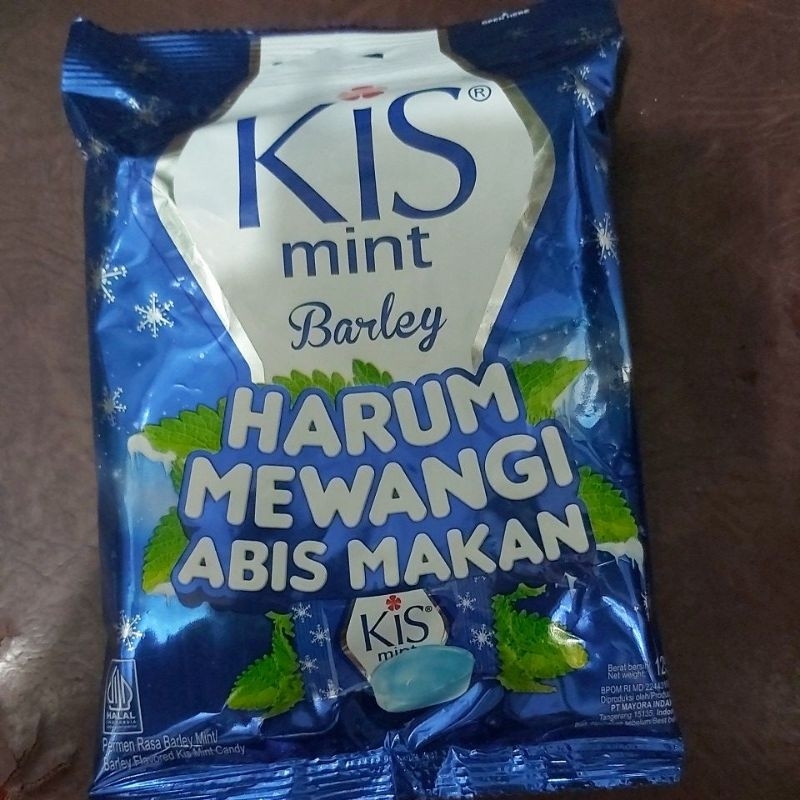 

Permen Kis Mint Barley Biru