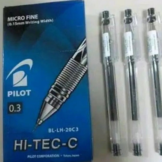 

Cashback Pulpen Hitech C Pilot 3mm 1pak12pcs