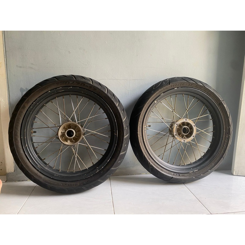 Velg Ban Supermoto Motor KLX Second / Bekas