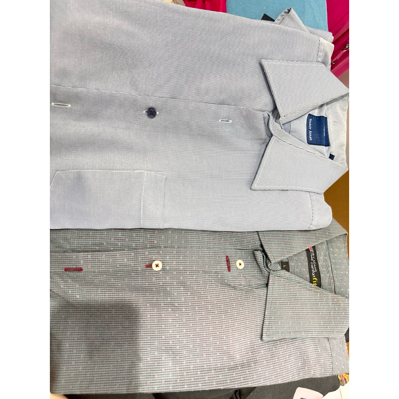 Preloved kemeja tebal halus ORI stanley adams & henry adams
