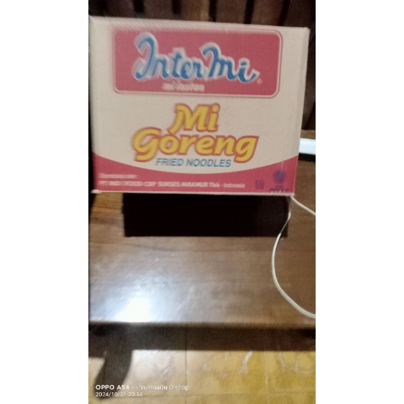 

Intermie goreng kemasan 1 dus isi 40pcs
