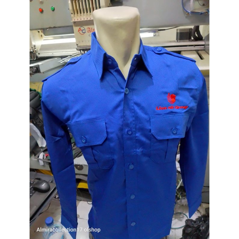 KEMEJA KERJA LION AIR LENGAN PANJANG