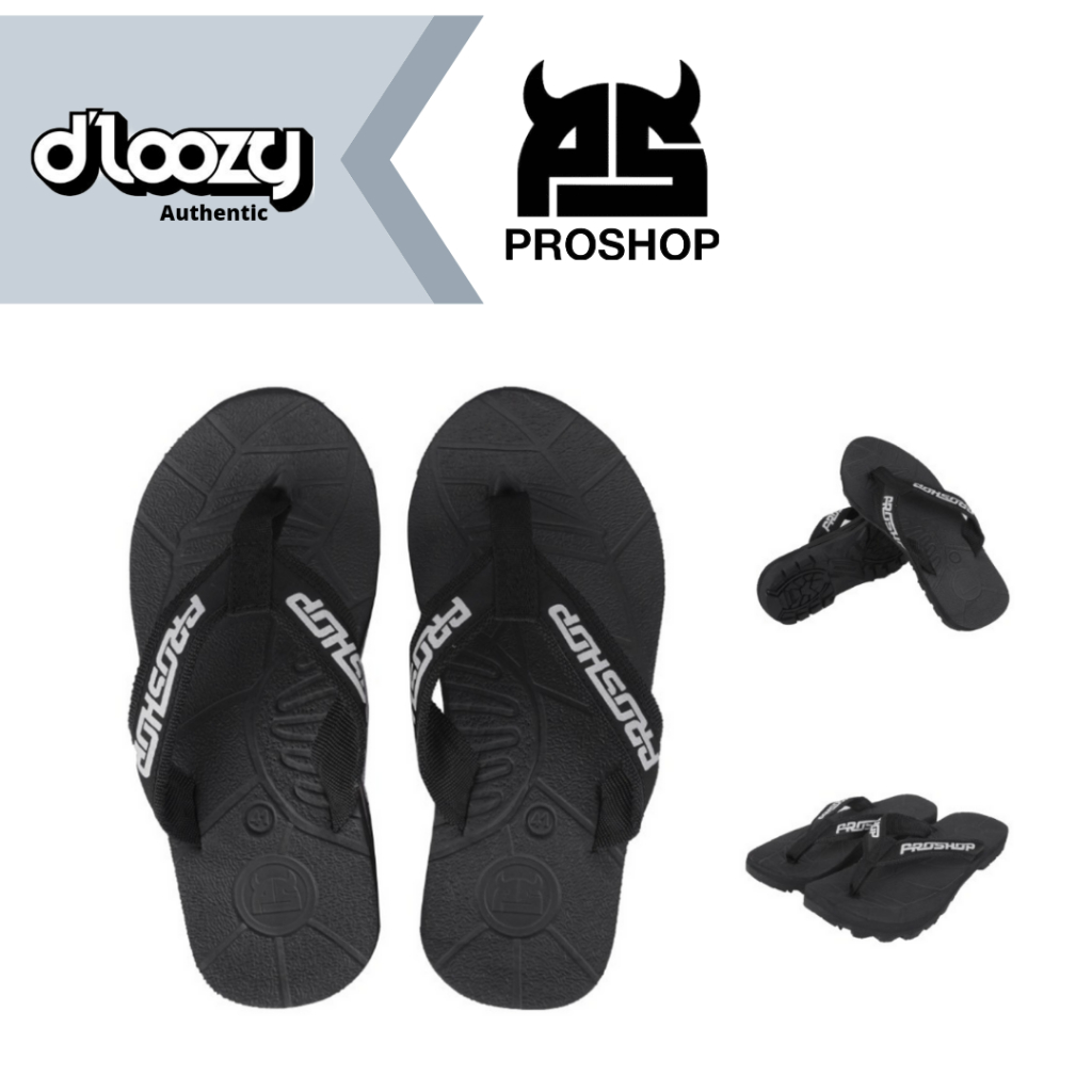 Sandal Jepit Gunung sendal Distro Casual  Pria Keren Original PROSHOP Hitam PSXSG-HF