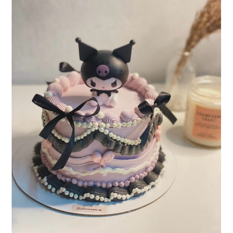 

3d d12 mini cake/custom cake mini d12 3d with figure/ korean cake mini d12 / kue ulang tahun mini 3d