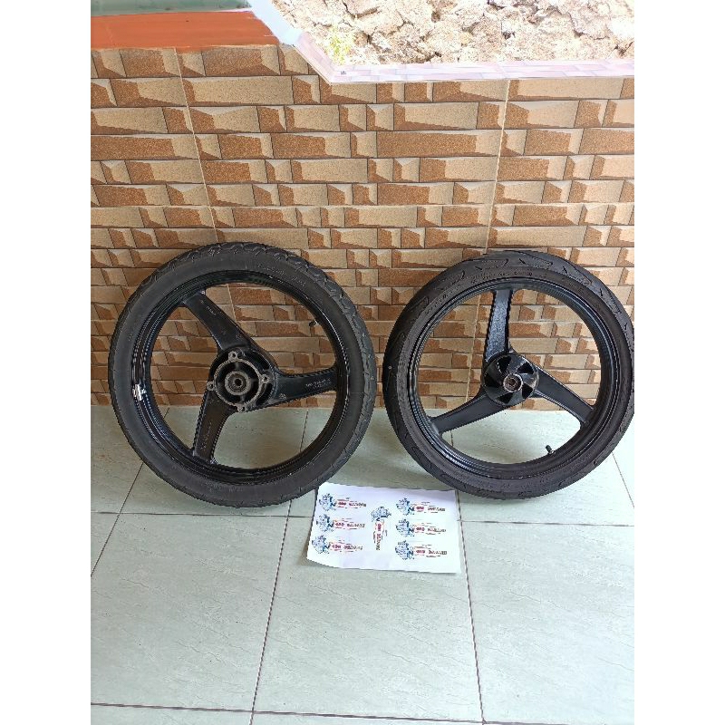 Velg Racing Palang 3 Original Copotan Kawasaki Ninja R/Ss (Bonus Ban&Piringan Depan)