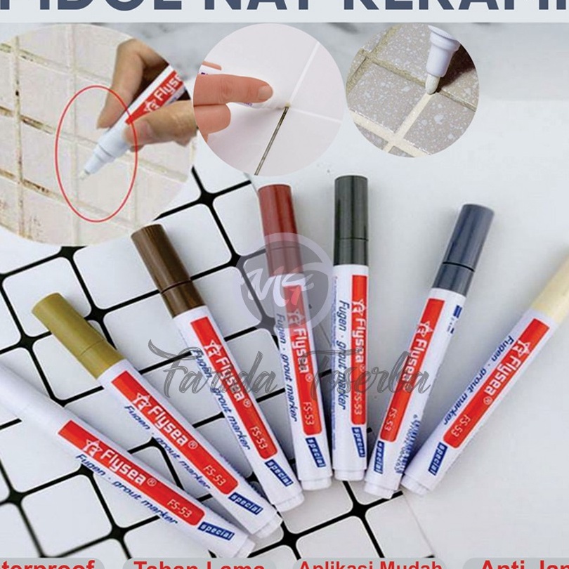 

Hot Spidol Nat Keramik Tile Grout Marker Tile Reform