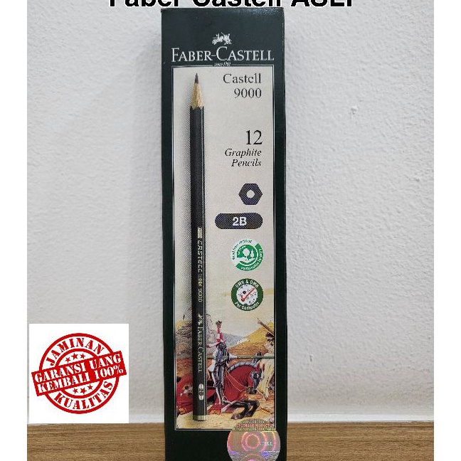 

HJ6 PENSIL FABER CASTELL 2B ORINAL 12 PCS
