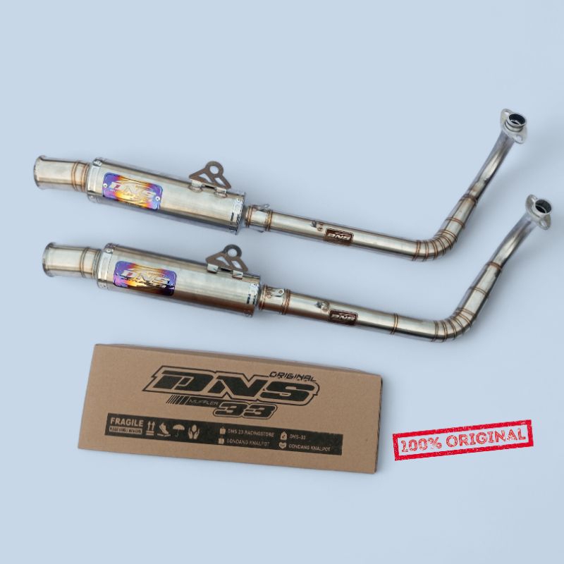 ( COD ) Knalpot racing model corong leher salemba extrim fulsistem pnp arm Vario Aerox Nmax new Beat