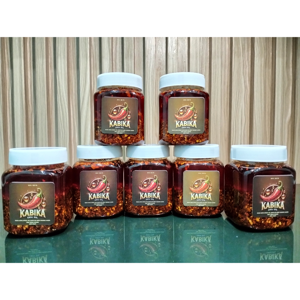 

Kabika Chili Ebi Oil Minyak Cabe Sambal Minyak Kemasan 200 Gram