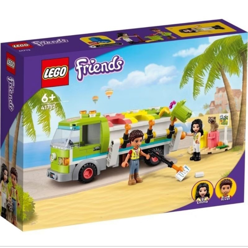 LEGO Friends 6+yo 41712 Recycling Truck