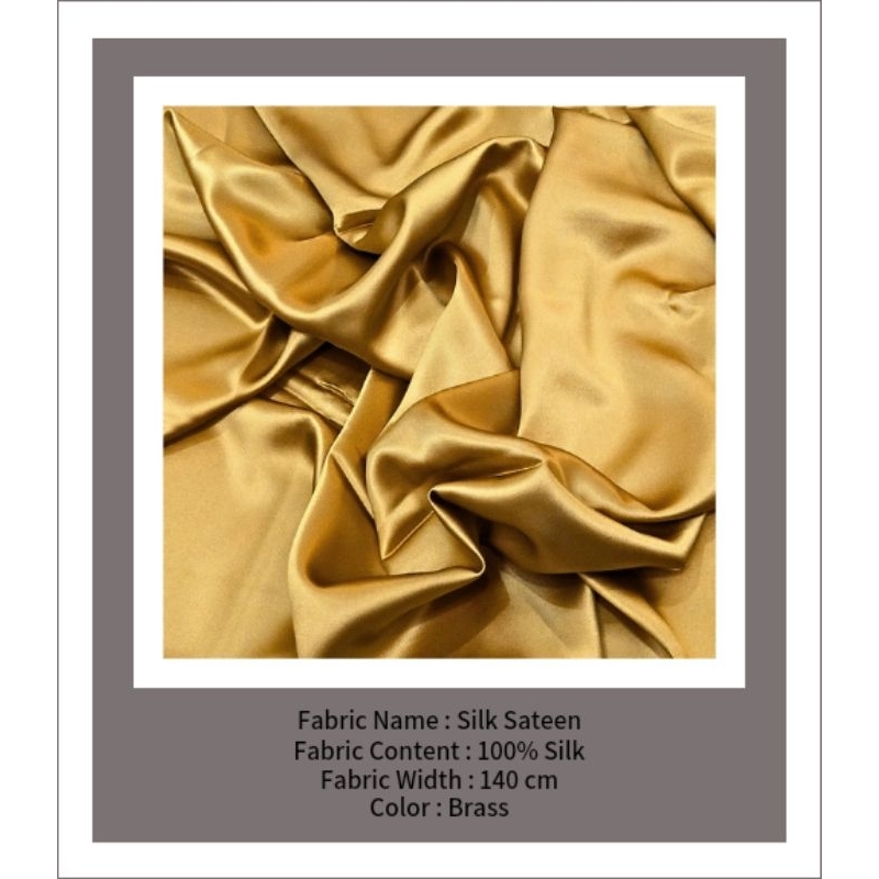JAHAN-ARA™ - ALP - Brass - Kain Satin - Kain Silk - Kain Sutra - Kain Satin Premium - Kain Silk Prem