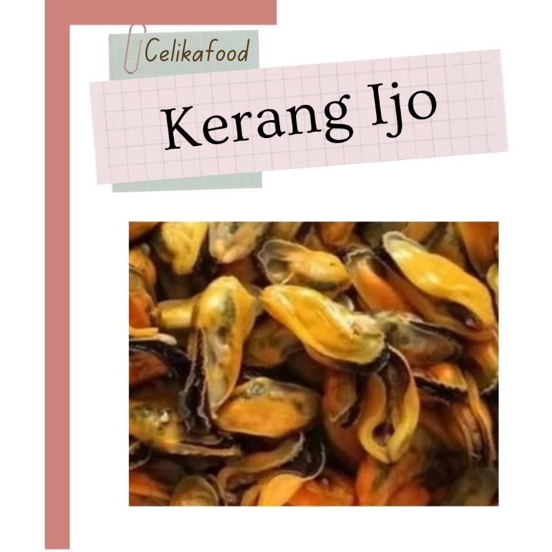 

Kerang Ijo Kupas 250gr Hijau Frozen Ijo Green Mussels Frozen Seafood