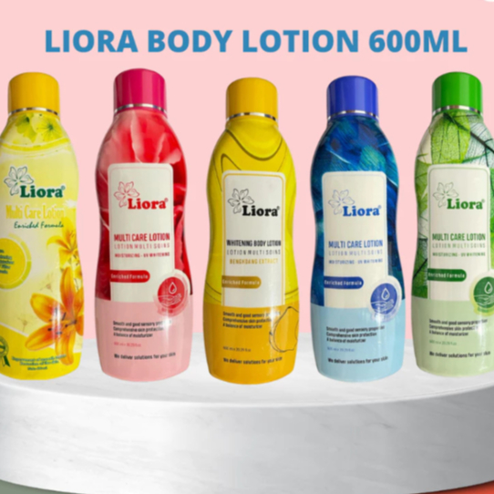 Liora Whitening Body Lotion / Multi Care Lotion / Handbody 600ml