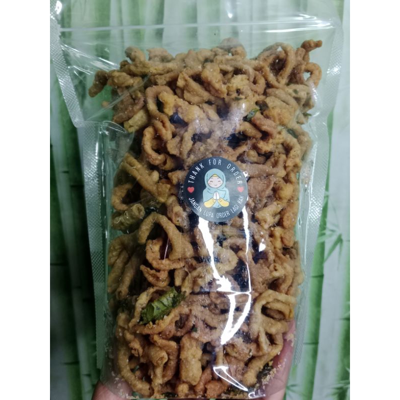 

USUS CRISPY AYAM RASA ORIGINAL DAUN JERUK 500 GRAM
