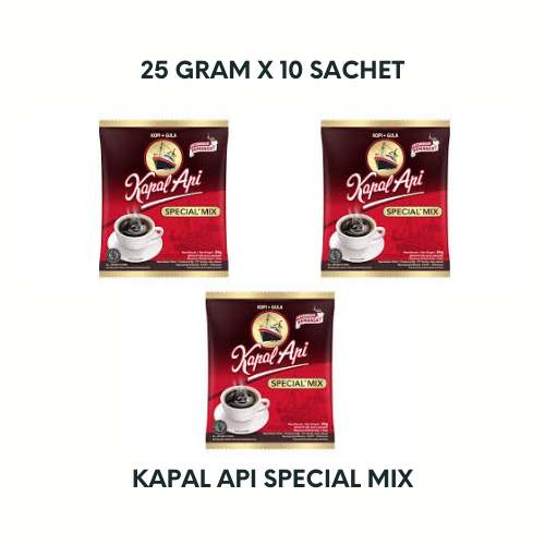 

Kopi Kapal Api Special Mix 1 Renceng