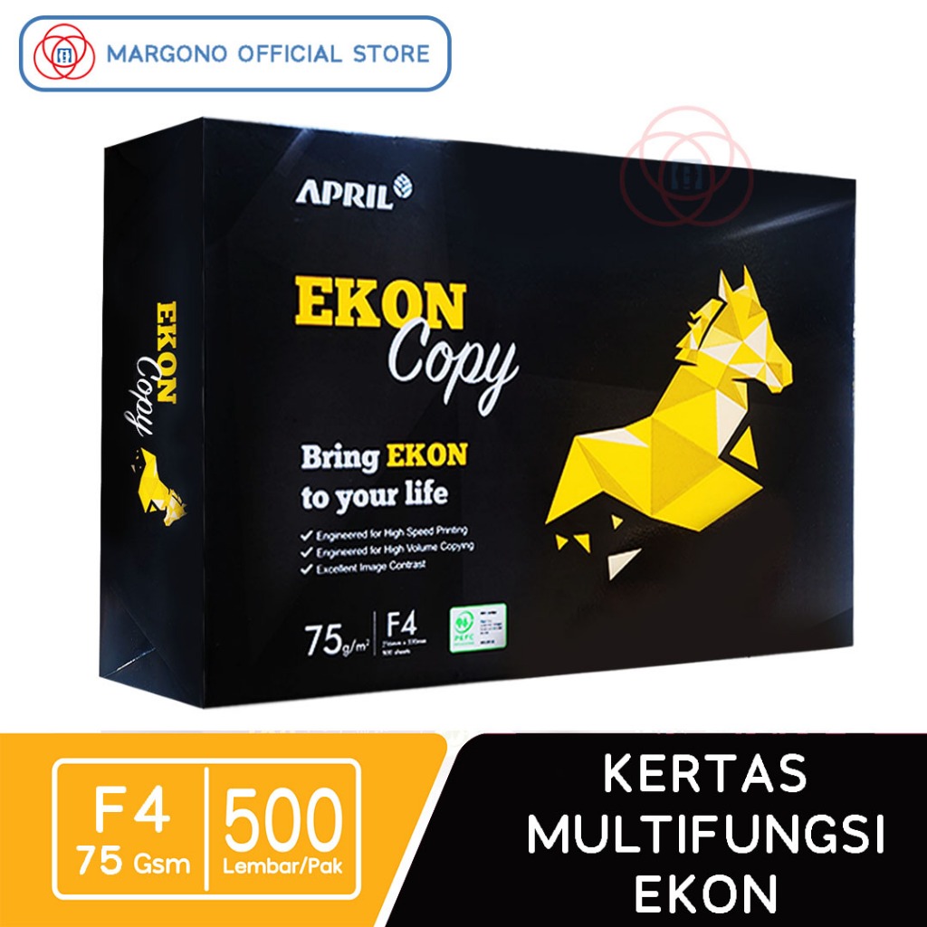 

Ekon Copy Paper Kertas HVS F4 75 gsm