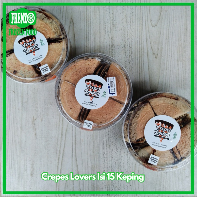 

Crepes Lovers Isi 15 Keping