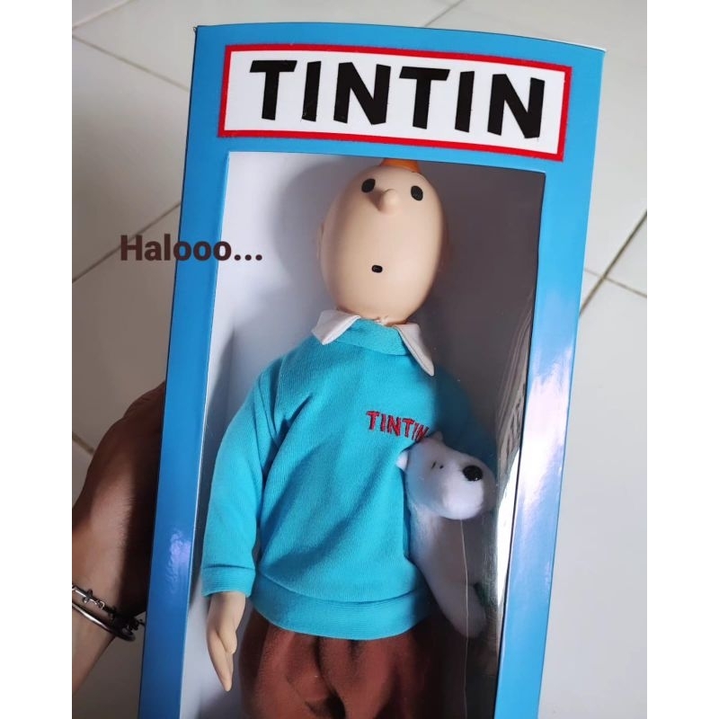 Boneka TinTin vintage rare, sangat langka ditemukan