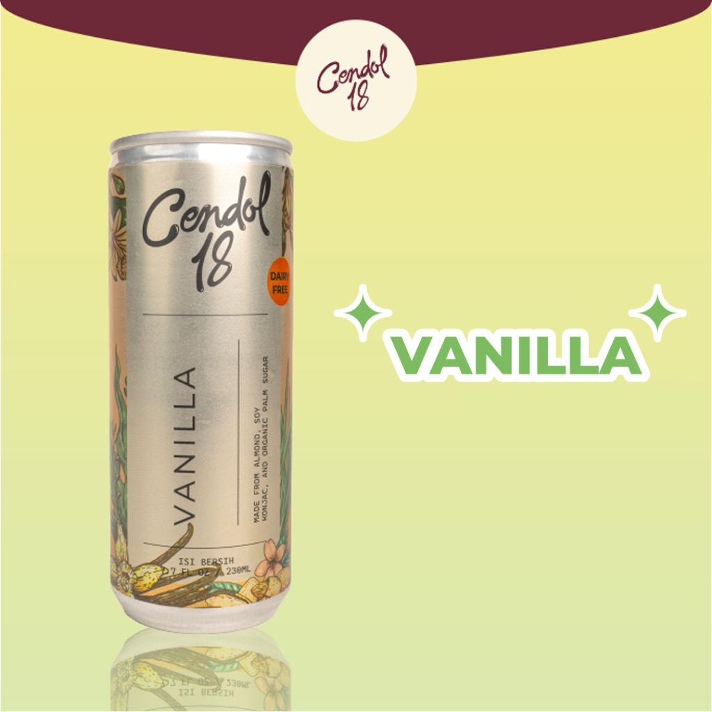 

Minuman Sehat Dalam Kaleng - Cendol 18 - Variant Vanilla - 230 Ml