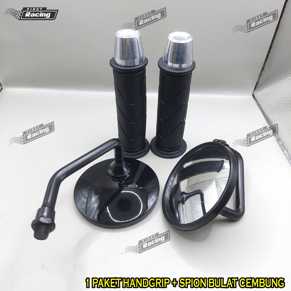 kaca Spion bulat klasik pendek w175 scoopy xsr155 tiger scorpio klx c70 fino fazzio pcx mio retro cl