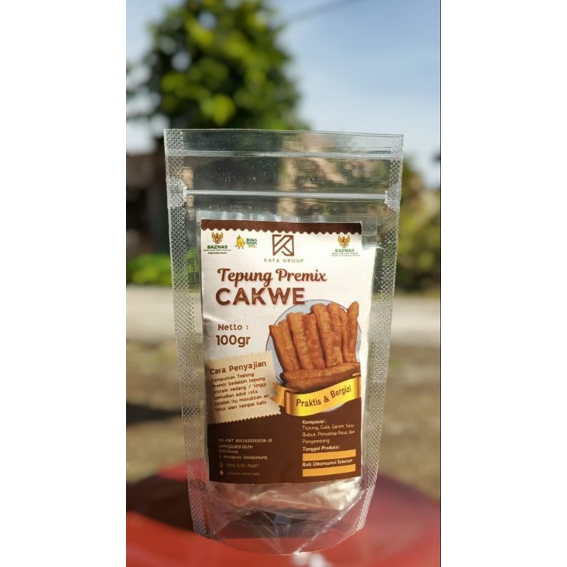 

Tepung Premix Cakwe 100gr untuk 1kg