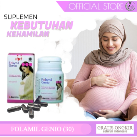 Folamil Genio dan Folamil Gold isi 30 - Soft Capsules - Suplemen Kehamilan isi 30 kapsul