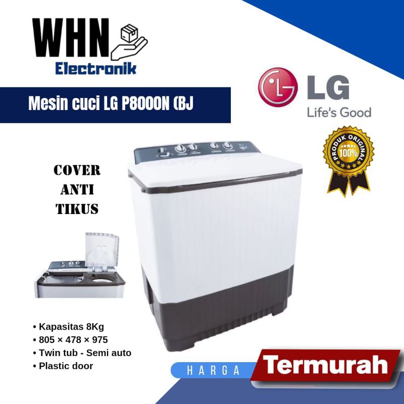 Mesin cuci LG P8000N (BJ