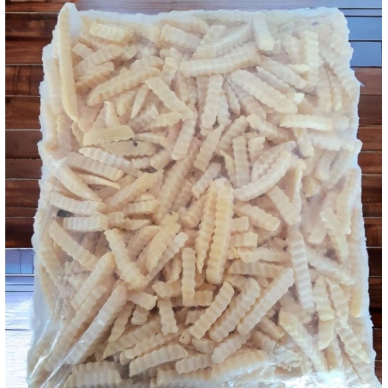 

MONGOLIA Kentang Potong Crinkle Kemasan 2,5kg