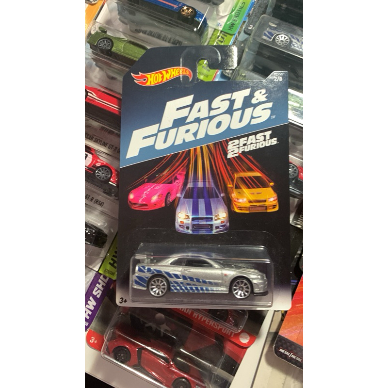 Hotwheels R34 FF Old Card