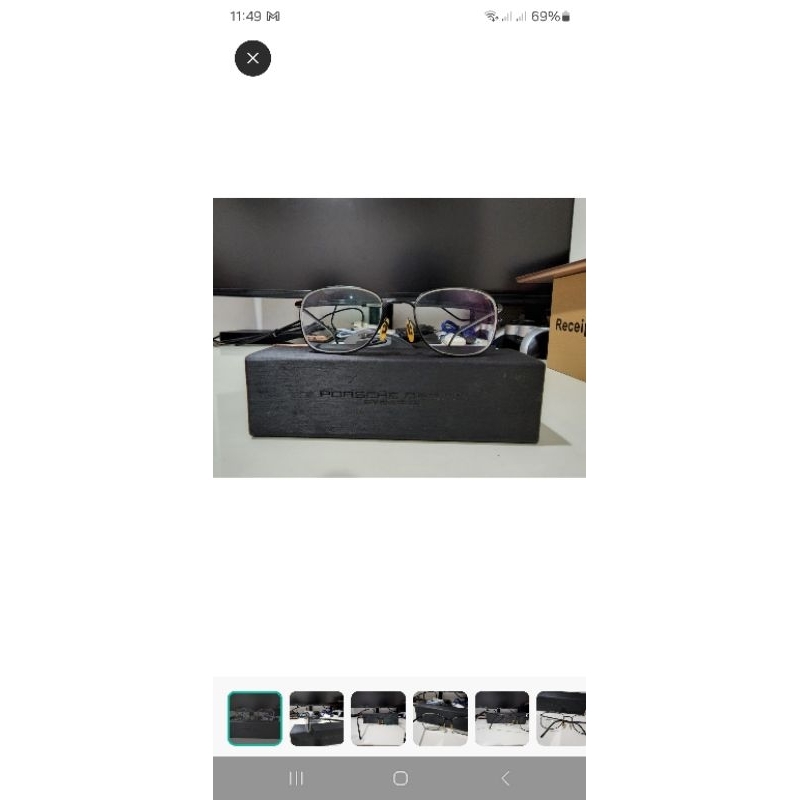 frame porsche design original melawai bekas