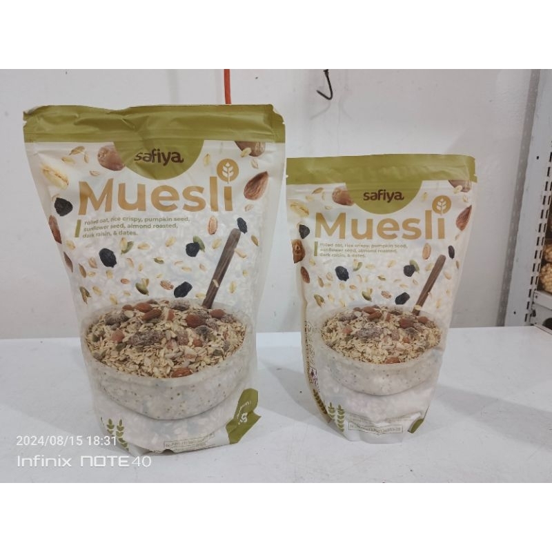 

MUESLI SAFIYA 500 GR