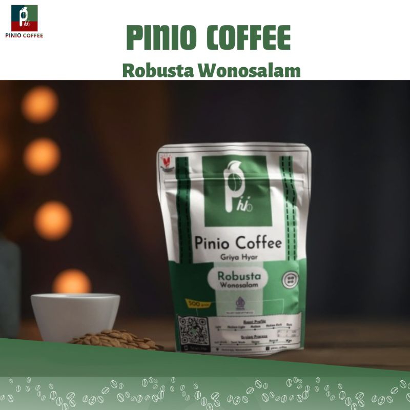 

kopi Robusta 100% Wonosalam | Pinio Coffee
