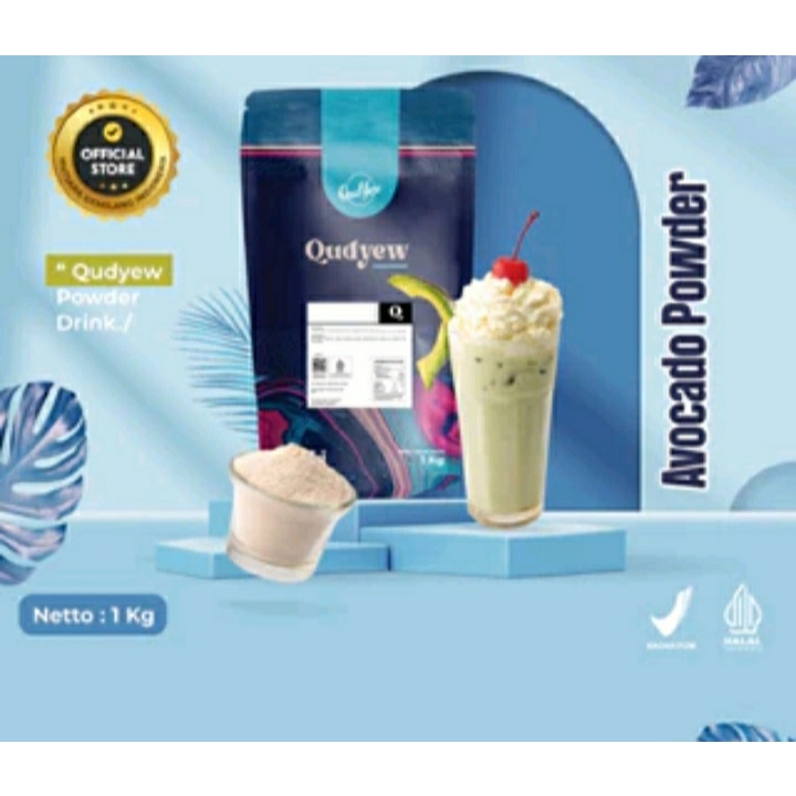 

QUDYEW powder drink avocado mango alpukat mangga minuman serbuk