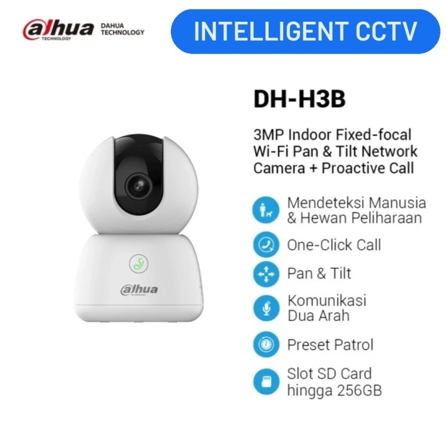 DAHUA DH-H3B 3MP IP Camera Indoor Cctv IP Wireless