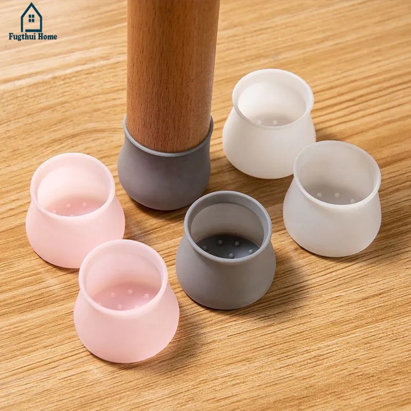 Alas Kaki Meja & Kursi Silikon / Silikon Pengaman Kaki Meja Anti Baret / Gores Pelindung Kursi Fugth
