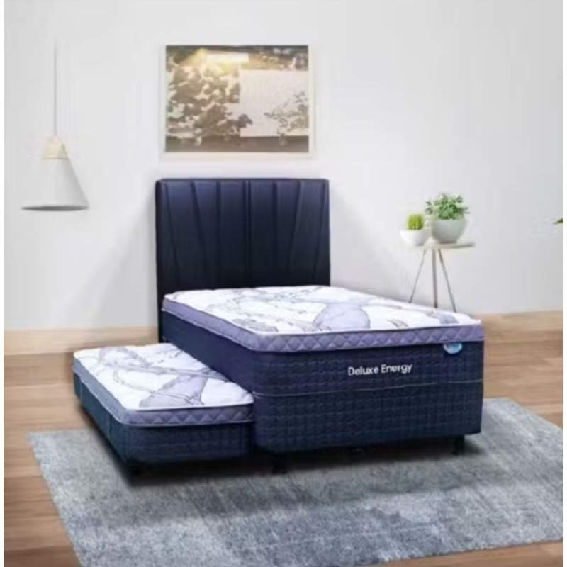 Kasur Springbed Plustop Central ENERGY 2IN1 Kasur Anak Kasur Sorong Kasur Tingkat