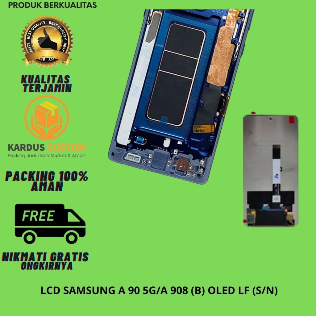 LCD SAMSUNG A 90 5G/A 908 (B) OLED LF (S/N)