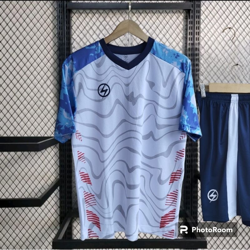 Setelan Baju Bola Futsal  Terbaru Pria Wanita Perempuan Cowok Cewek Keren Murah