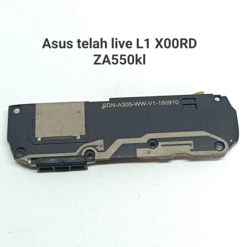 Buzer buzzer Loudspeaker Asus Zenfone live L1 X00RD ZA550KL Original Copotan