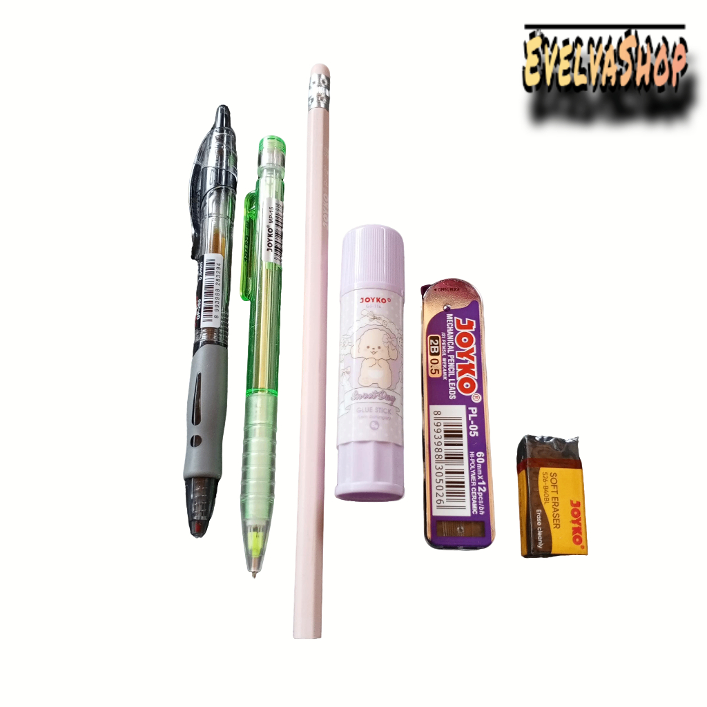 

1 Set Perlengkapan Alat Tulis Sekolah / Paket Hemat Alat Tulis Kantor