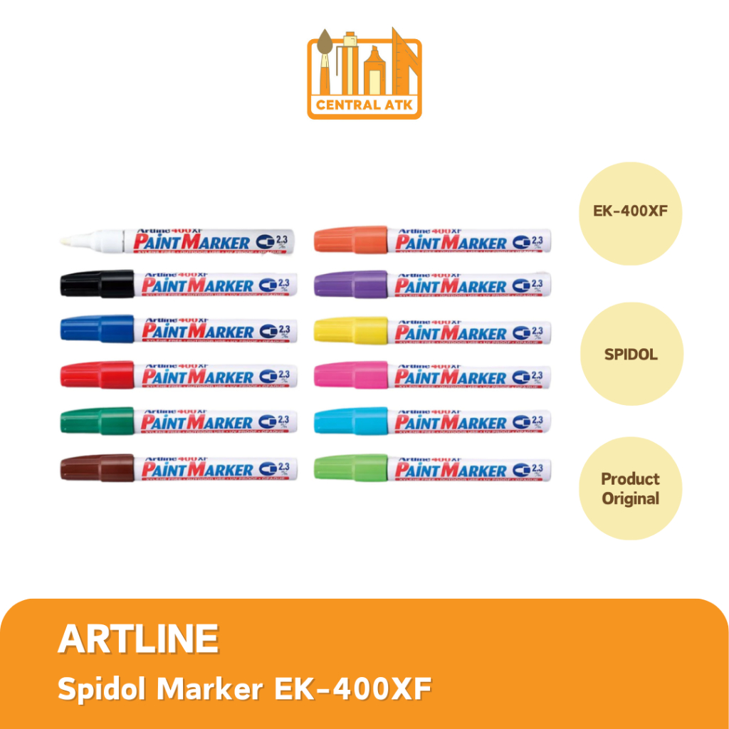 

SPIDOL WARNA / SPIDOL ARTLINE EK-400XF (1 PCS)