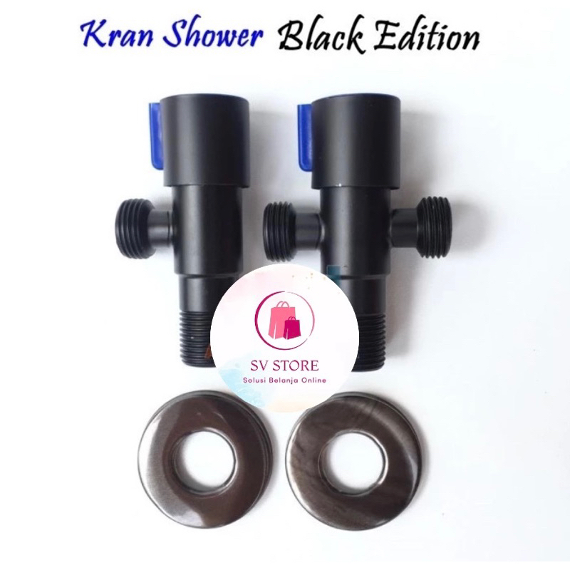 Kran Shower - Kran Closet - Kran Tee Shower - Kran Tee Closet BLACK - Double
