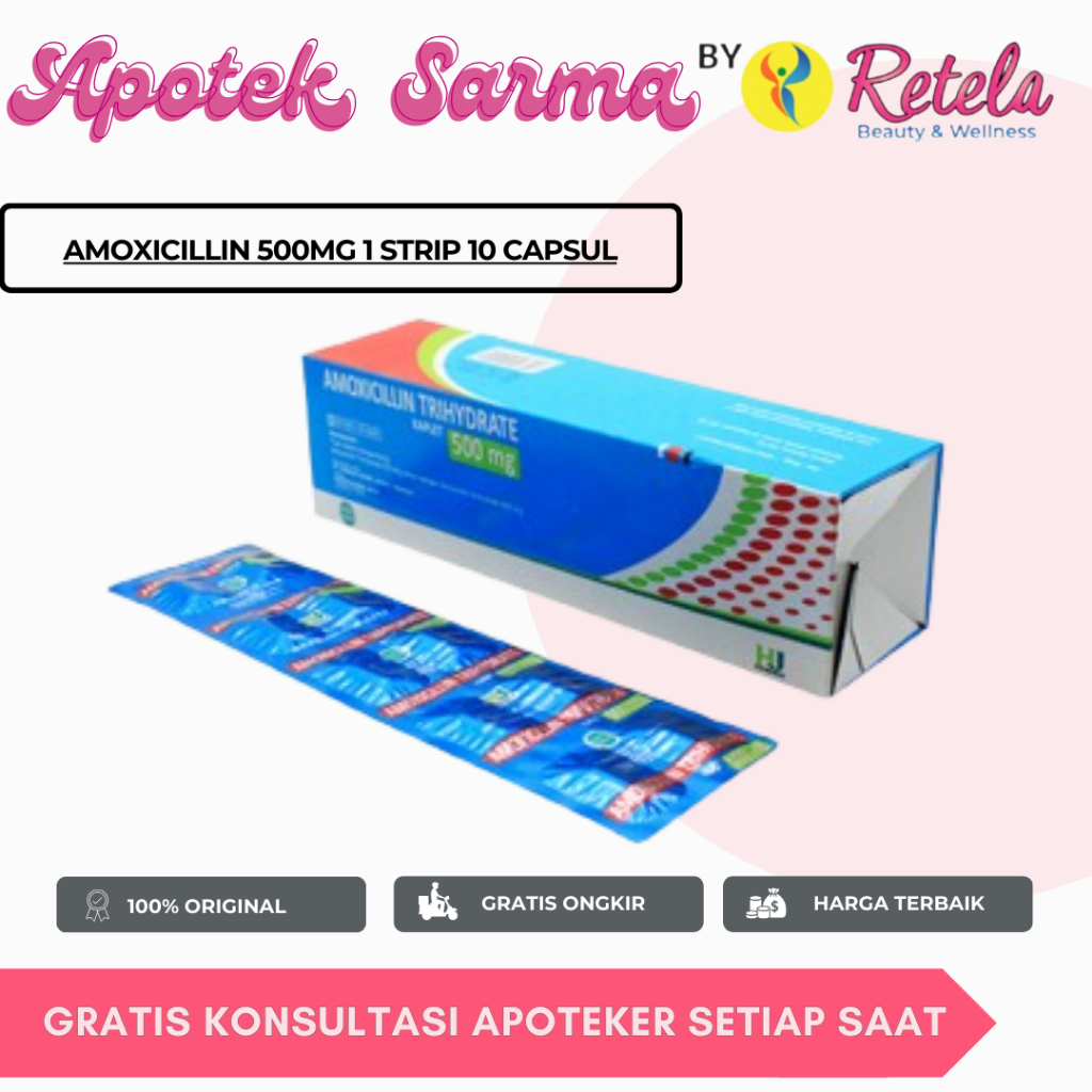 AMOXICILLIN 500MG 1 BOX