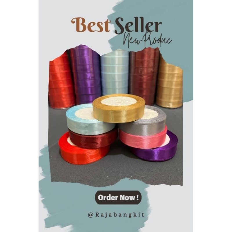 

PITA SATIN 3/4 INCH (2CM) +20-25YARD/per roll