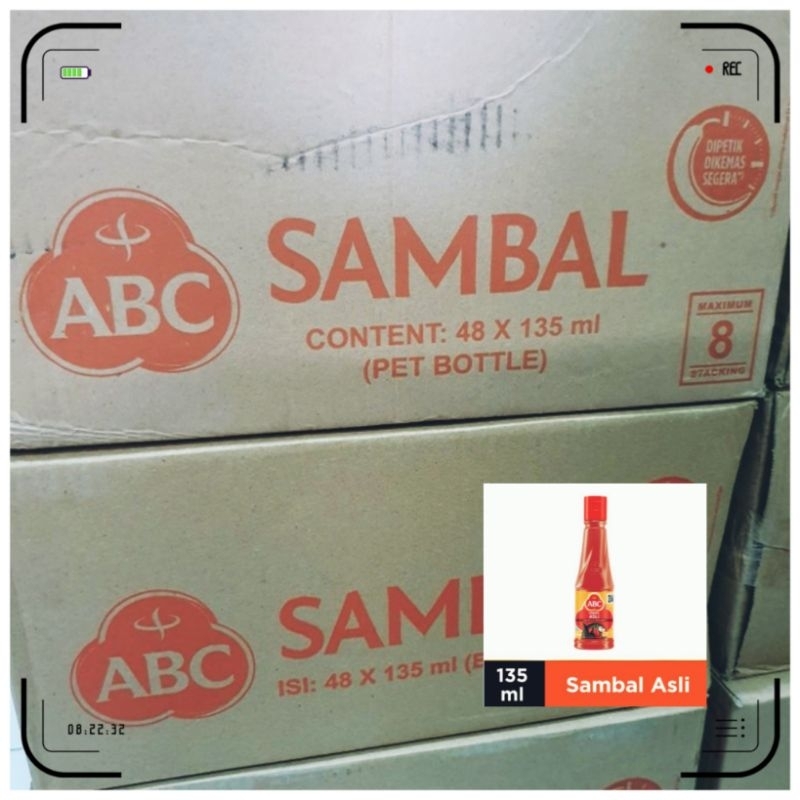 

ABC SAMBAL ASLI 130ML 1DUS ISI 48