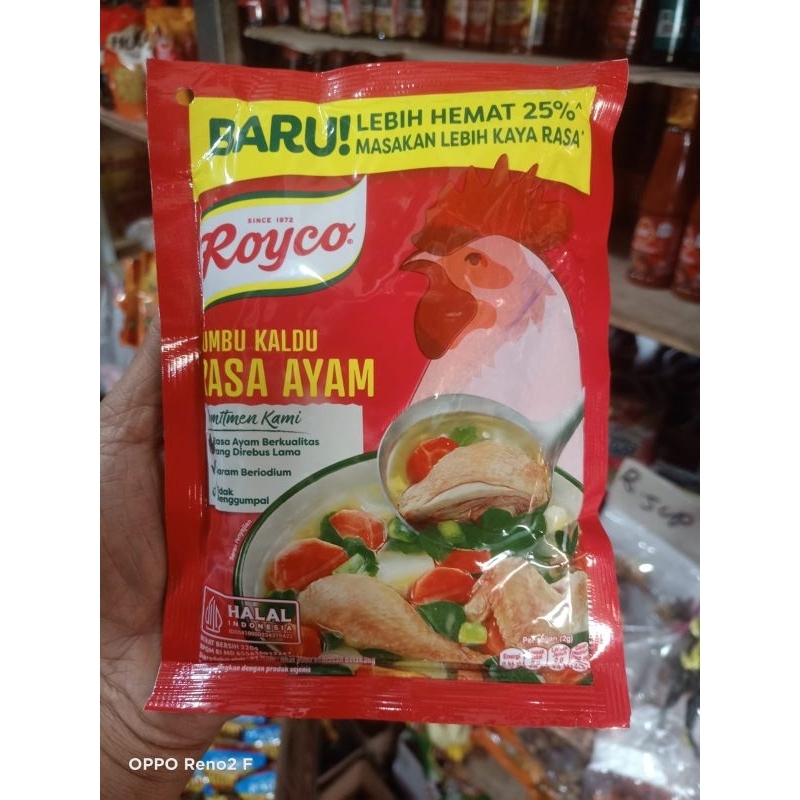 

Royco bumbu kaldu rasa ayam 220g